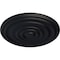 Ekena Millwork Carton Ceiling Medallion (For Canopies up to 3 3/4"), Hand-Painted Steel Gray, 17 3/4"OD x 1 3/8"P CM18CASGS - alternate 2
